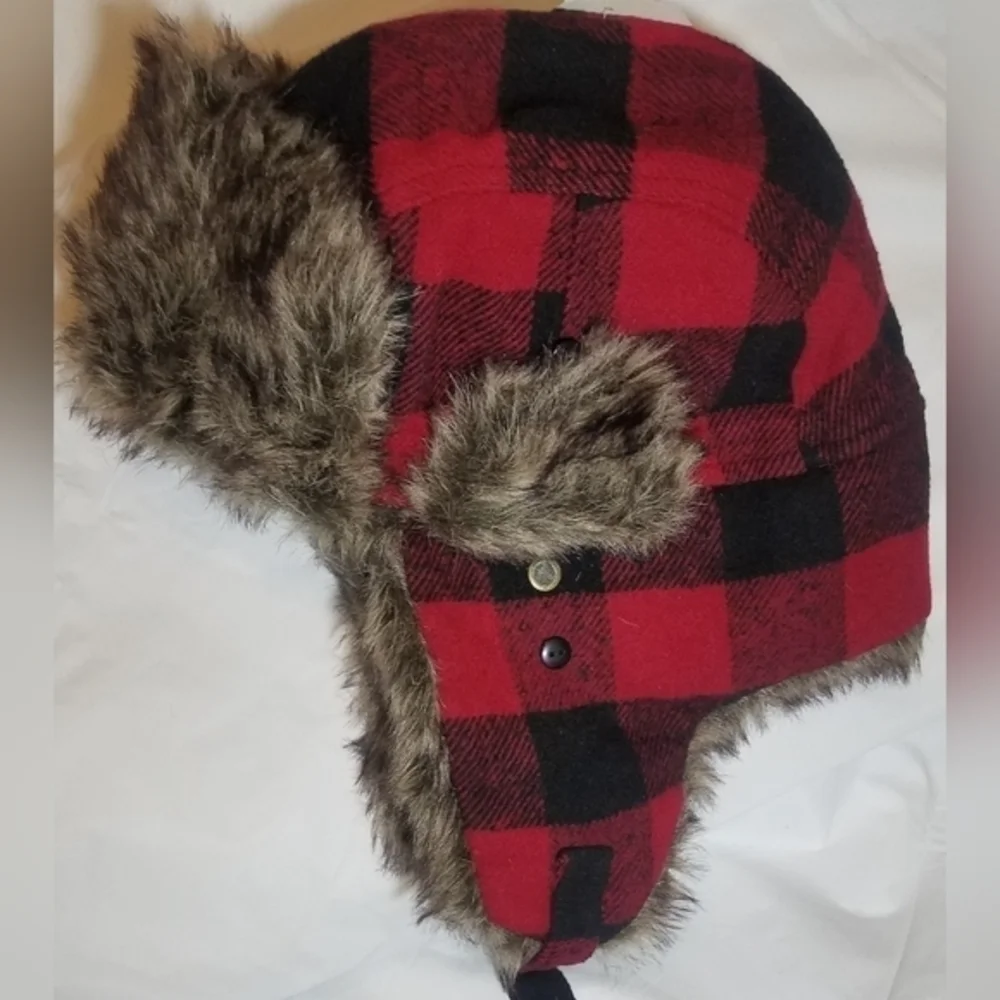Faded Glory Buffalo Plaid Hat